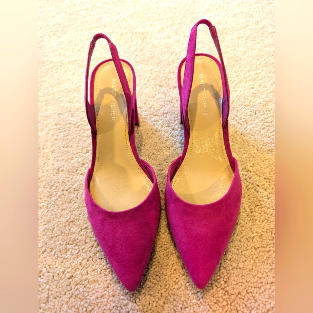 Marc Fisher Slingback Block Heels, size 7